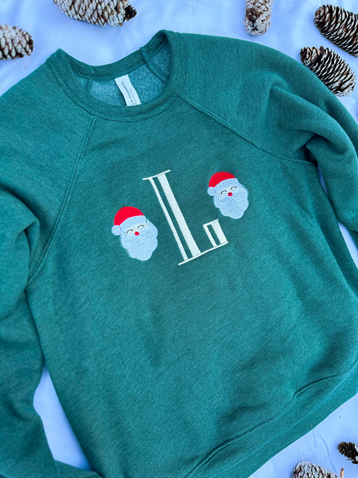 Santa Initial Sweatshirt