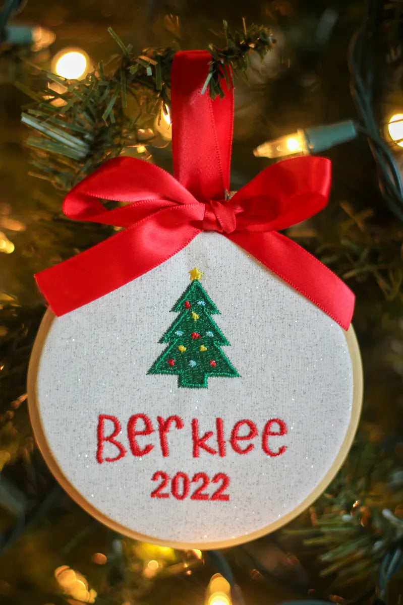 Custom Signature Christmas Ornament