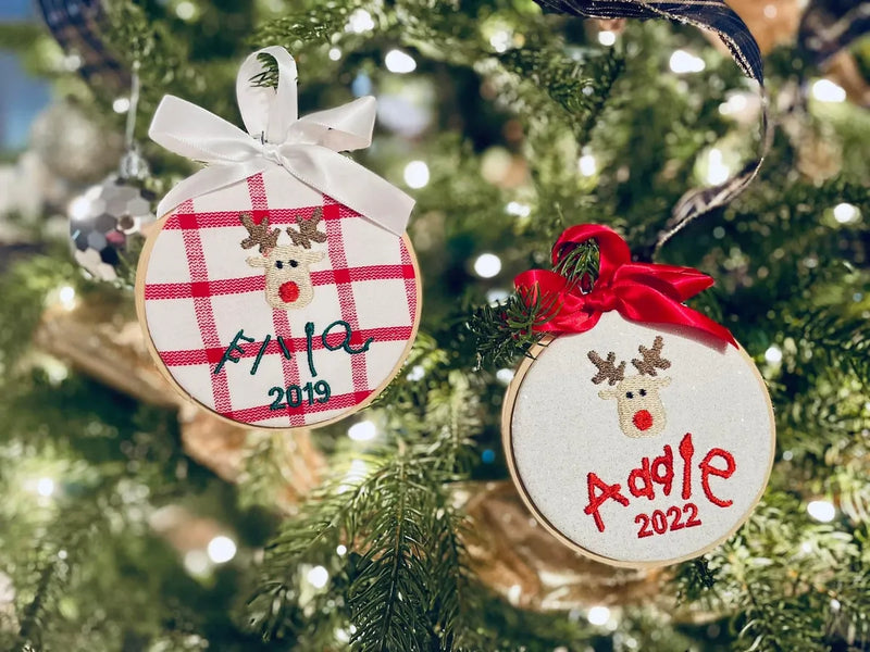 Custom Signature Christmas Ornament