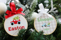 Custom Signature Christmas Ornament