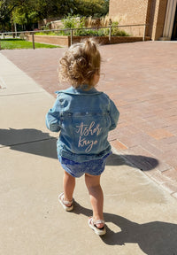 Custom Name Jean Jacket